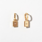 Minimalist Gold Star Drop Earrings for Women