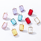 Minimalist Colorful Crystal Drop Earrings for Women
