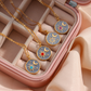 Colorful Painted Celestial Pendant Necklaces for Women