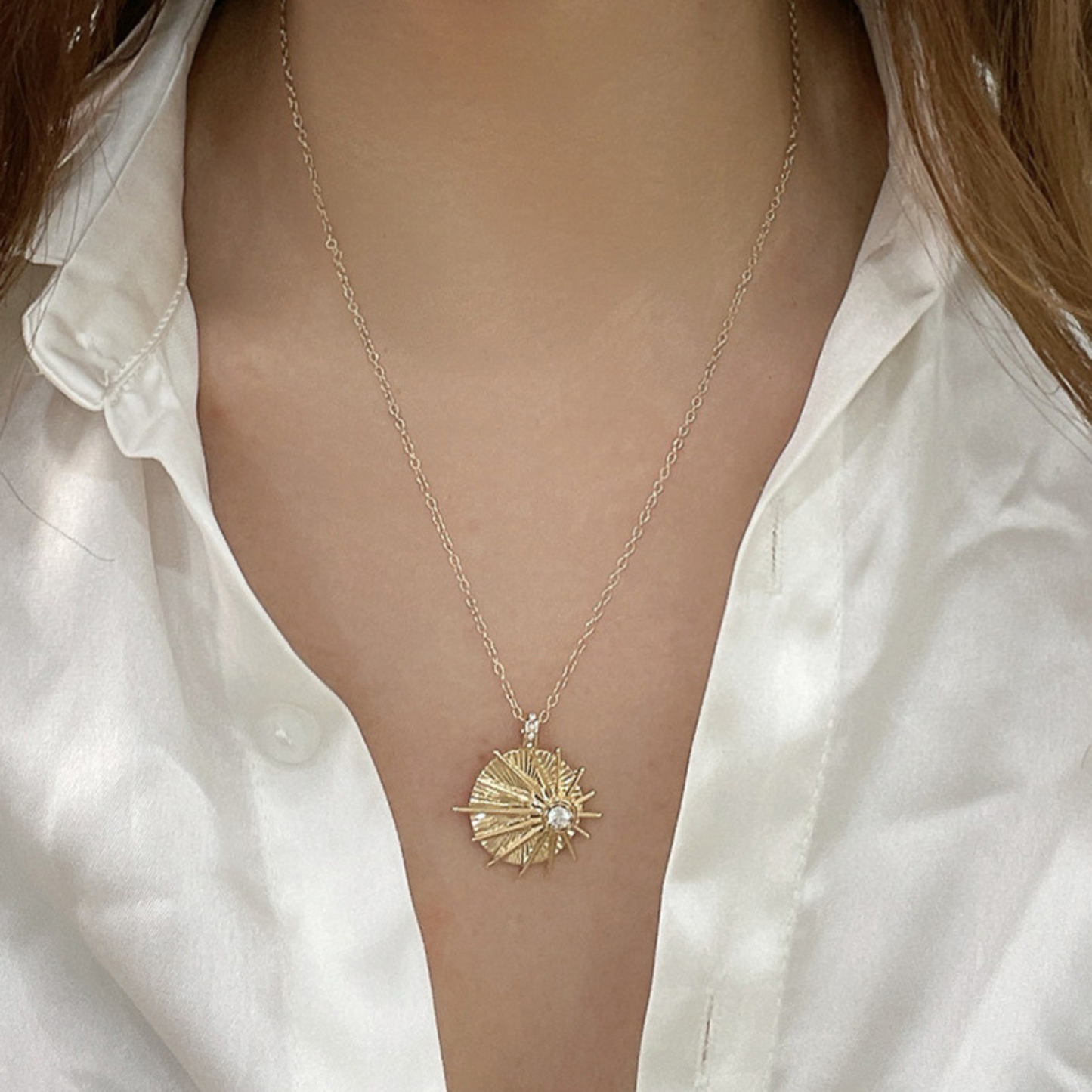Minimalist Celestial Dainty Necklace for Women
