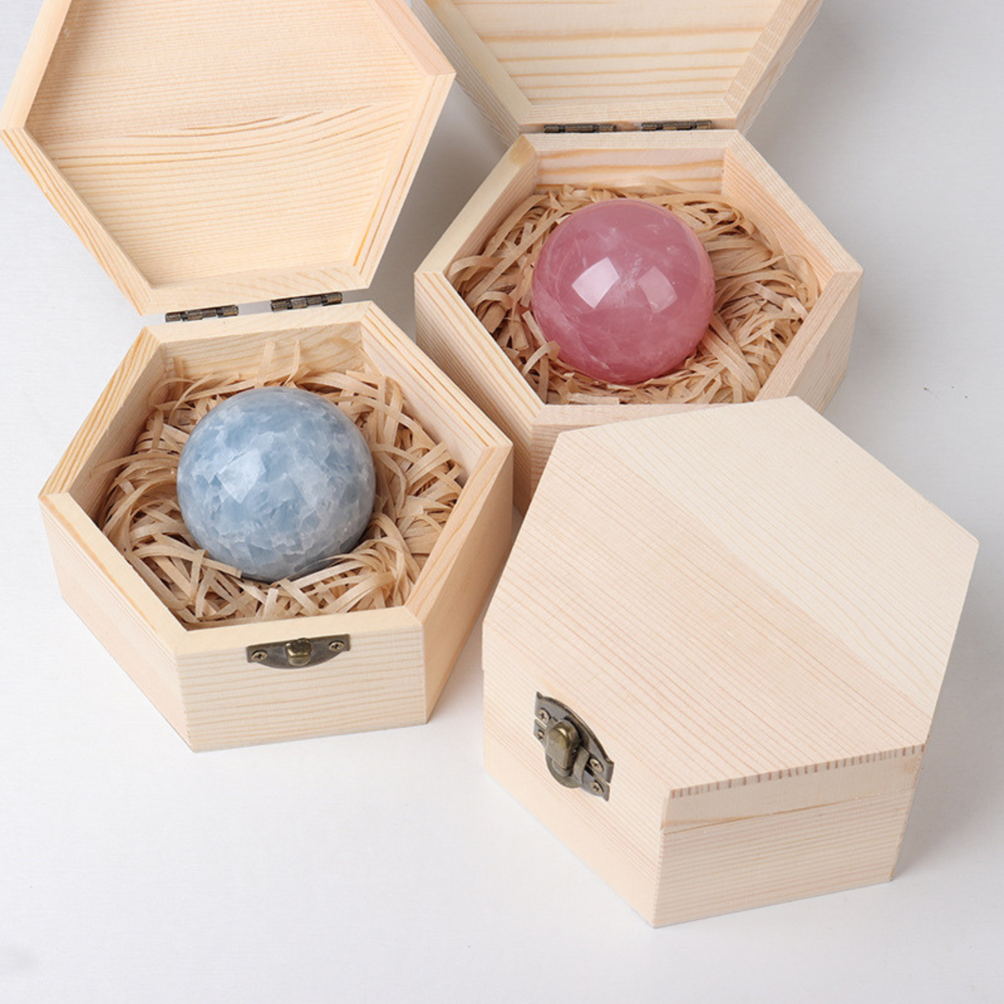 Handmade Multi Color Raw Crystal Balls