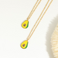 Minimalist Avocado Pendant Necklace for Women