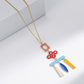 Handmade Cloisonne Pendant Necklace for Women