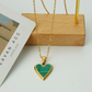 Minimalist Heart Pendant Necklace for Women