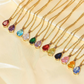 Minimalist Birthstone Pendant Necklace for Women