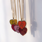 Gold Heart Zodiac Sign Necklace