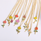 Minimalist Flower Pendant Necklace for Women