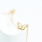 Handmade Gold Butterfly Necklace for Women